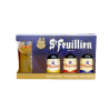 COFFRET ST FEUILLIEN 3*33CL + 1 VERRE_BLONDE_0.99