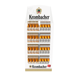 1/4 BOX KROMBACHER PILS 50CL + WEIZEN 50CL_MIXTE