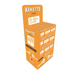 BIERE - BLONDE - 1/4 BOX KEKETTE BLONDE PACK 6*25CL - France