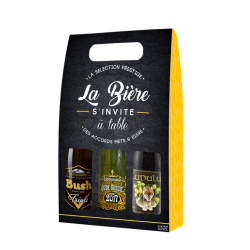 BIERE - MIXTE - COFFRET ACCORD METS BIERES 3*75CL JAUNE - France
