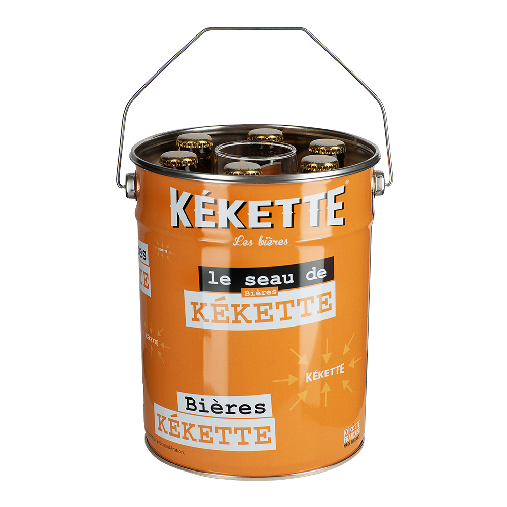 SEAU KEKETTE BLONDE 6*25CL + 1 VERRE_BLONDE_1.5