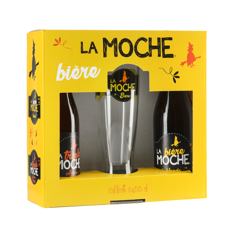 BIERE - MIXTE - COFFRET KEKETTE BLONDE/TRIPLE 2*33 CL + 1 VERRE - France