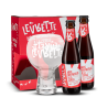 COFFRET LEVRETTE CHERRY 2*25 CL + 1 VERRE_ROUGE/RUBIS_0.5