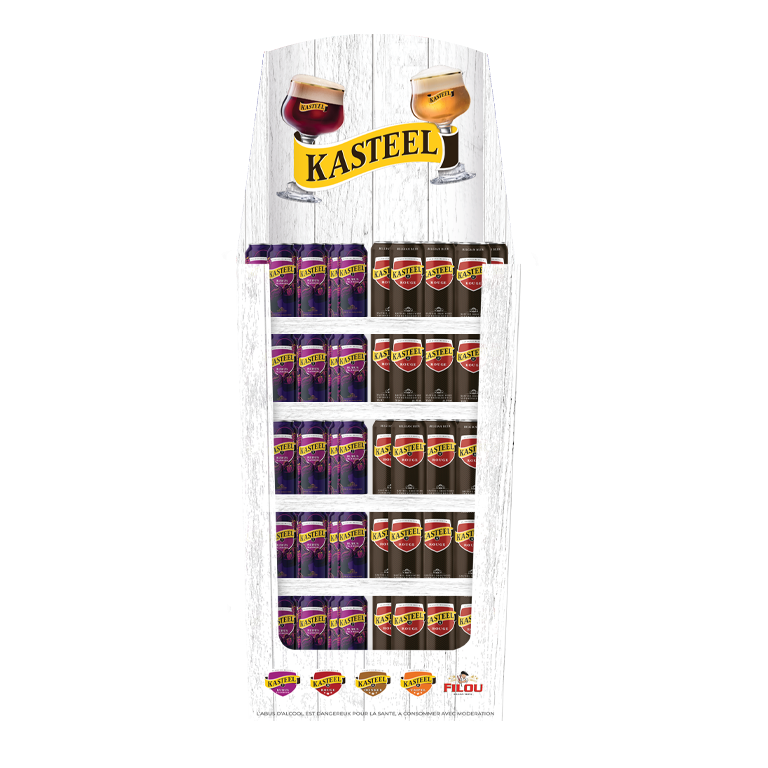 1/4 BOX KASTEEL ROUGE 50CL + RUBUS 50CL_MIXTE