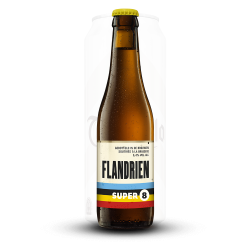 BIERE - BLONDE - SUPER 8 FLANDRIEN - Belgique