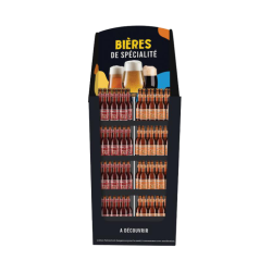 BIERE - BLONDE - 1/4 BOX KK BLONDE 33CL + RED 33CL - France