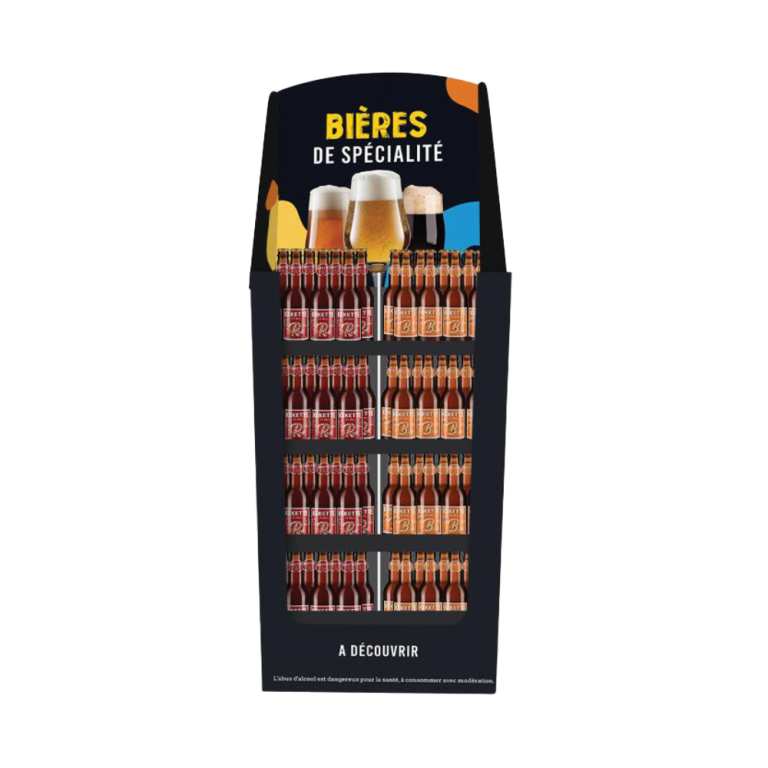 1/4 BOX KK BLONDE 33CL + RED 33CL_BLONDE