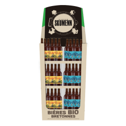 1/4 BOX SKUMENN LA FLUTE BLONDE 75CL + SKUMENN LA BETISE IPA 75CL_BLONDE