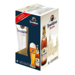 COFFRET BENEDIKTINER WEISSBIER 3*50CL + 1 VERRE_BLANCHE_1.5