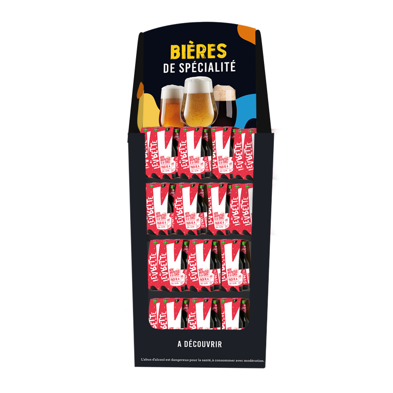 1/4 BOX LEVRETTE CHERRY PACK 4*25CL_ROUGE/RUBIS