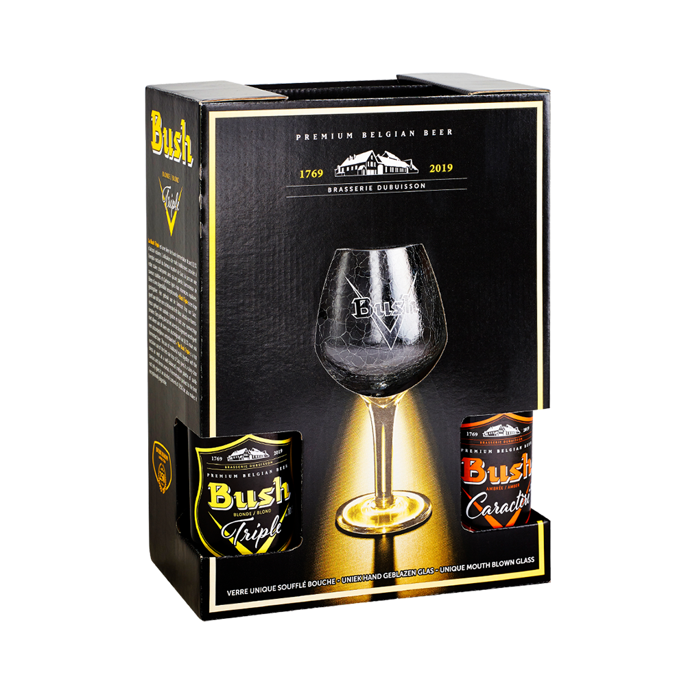 COFFRET BUSH 4*33CL + 1 VERRE_MIXTE_1.32