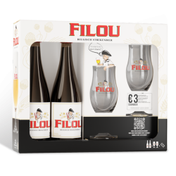 COFFRET FILOU KASTEEL 2*75CL + 2 VERRES_BLONDE_1.5