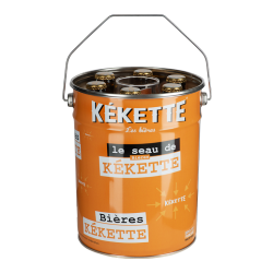 SEAU KEKETTE BLONDE 6*25CL + 1 VERRE_BLONDE