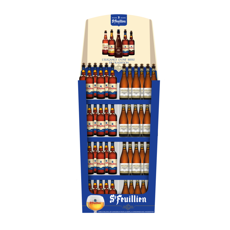 1/4 BOX ST FEUILLIEN GD CRU 75CL + ST FEUILLIEN TRIPLE 75CL_BLONDE