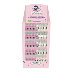 1/4 BOX SPUNKY FRUIT PASSION BERGAMOTE + FRAMBOISE PECHE 25CL BIO