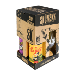 COFFRET SKUMENN 3*33CL BIO + 1 VERRE_BLONDE_0.99