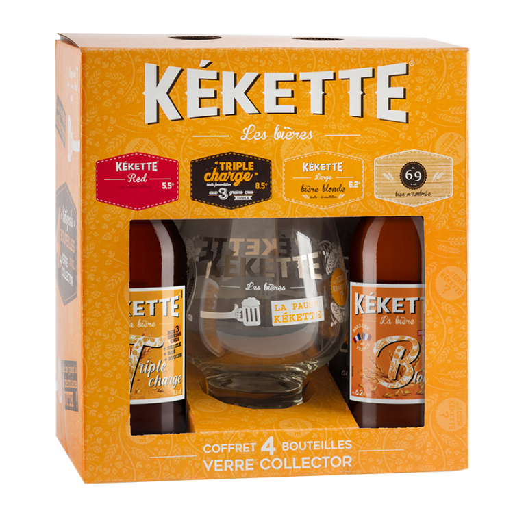 COFFRET KEKETTE 4*33 CL + 1 VERRE_MIXTE_1.32
