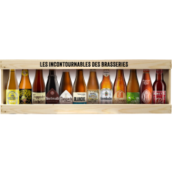 BIERE - MIXTE - COFFRET BOIS 12*33CL LE MEILLEUR DES BRASSERIES - France