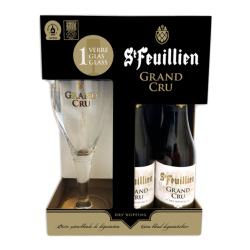 COFFRET ST FEUILLIEN GRAND CRU 4*33CL+ 1 VERRE_BLONDE_1.32