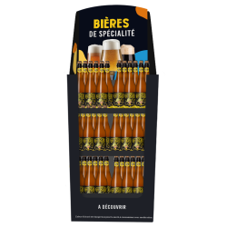 BIERE - BLONDE - 1/4 BOX CUVEE DES TROLLS 75CL - Belgique