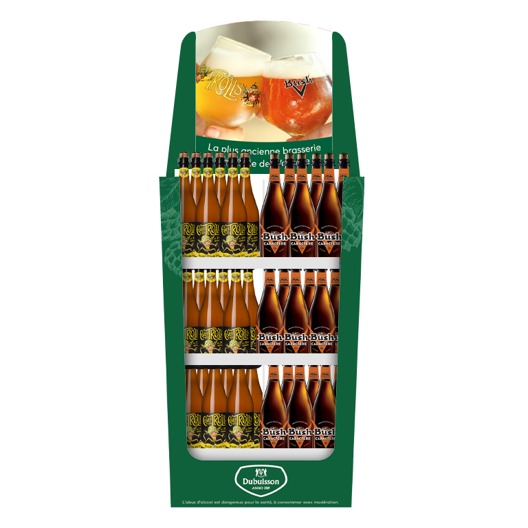 1/4 BOX CUVEE TROLLS 75CL + BUSH CARACTERE 75CL_MIXTE
