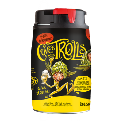 BIERE - BLONDE - CUVEE DES TROLLS - Belgique