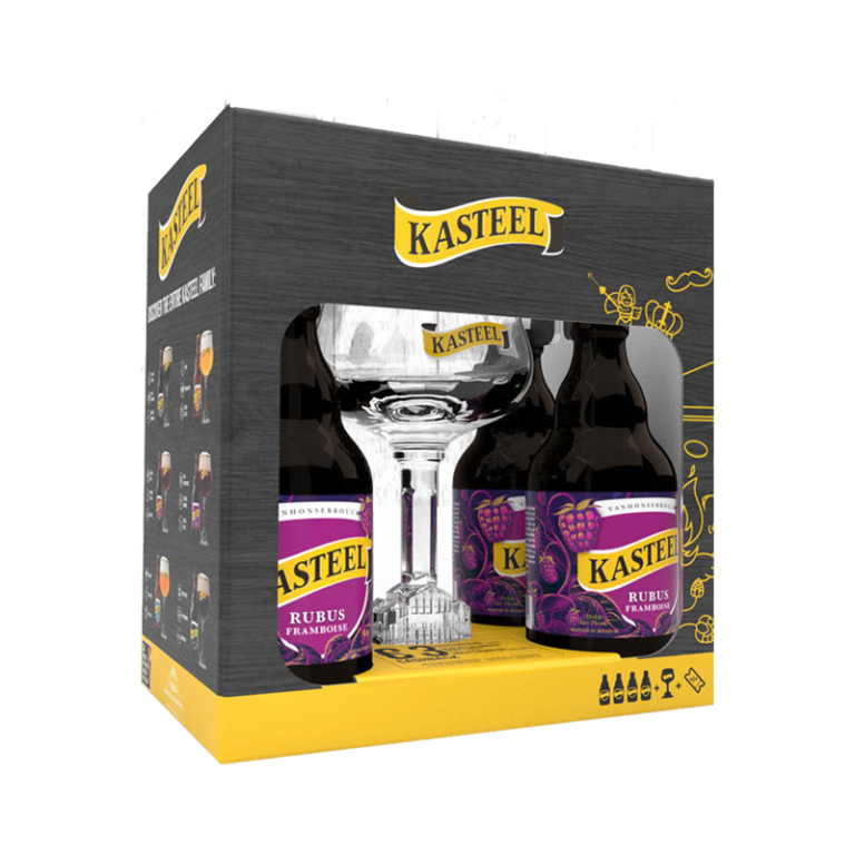 COFFRET KASTEEL RUBUS 4*33CL +1V_ROUGE/RUBIS_1.32
